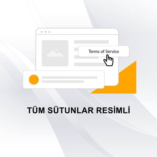 Opencart Tüm Sütunlar Resimli