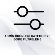 Admin'de Ürünleri Kategoriye Göre Filtreleme