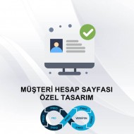 Müşteri Hesap Sayfası Özel Tasarım