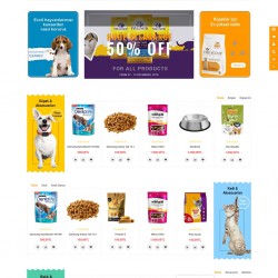 Opencart Petshop Mağaza Site Teması 3.0.3.6